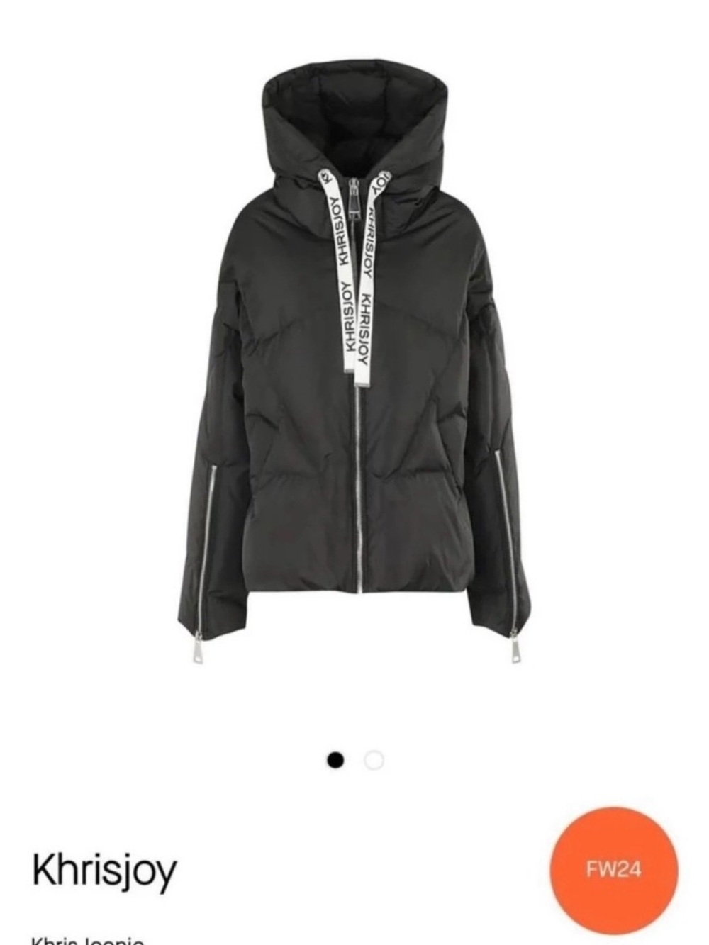 Khrisjoy Dawn Jacket. Made in Italy. Size 01/M/L/XL